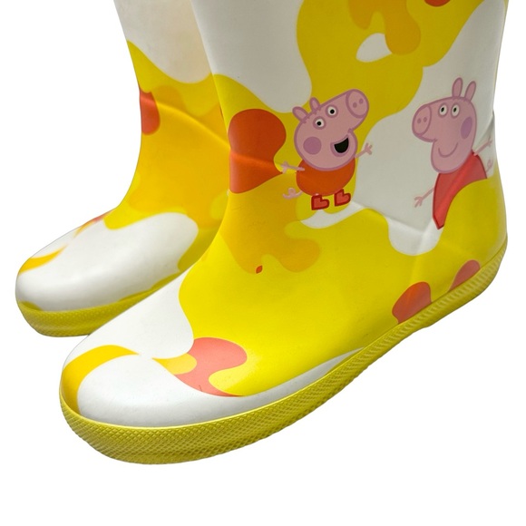 Hunter X Peppa Pig Limited Edition Grab Handle Rain Boots - Picture 3 of 10